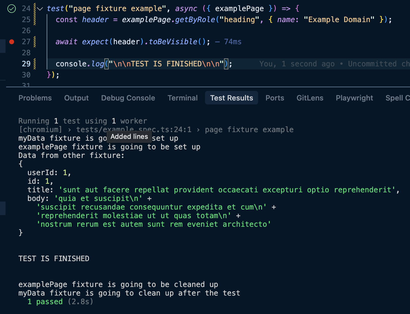 Fixture Execution Flow - Multiple Fixtures